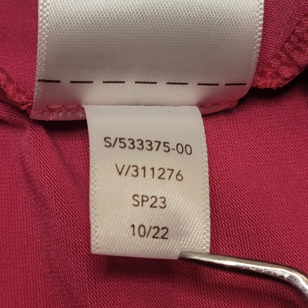 Athleta Air Out Cinch Tank Top Sz XS Salvia Pink Semi Fitted Long UPF 25+ Modal - Picture 16 of 16